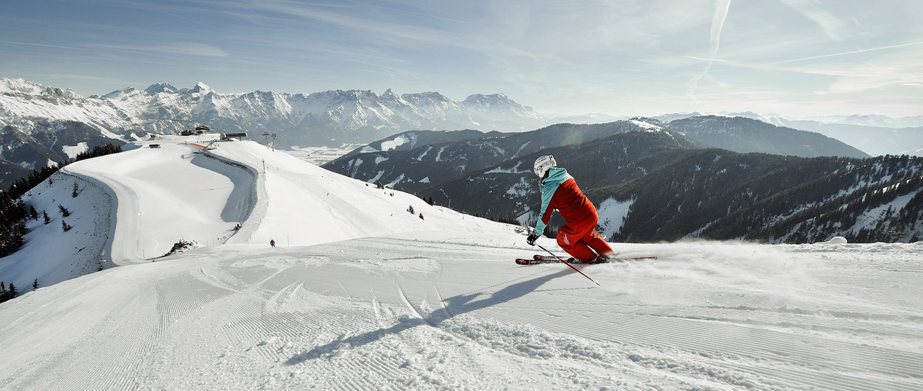 Skiing in Salzburg..