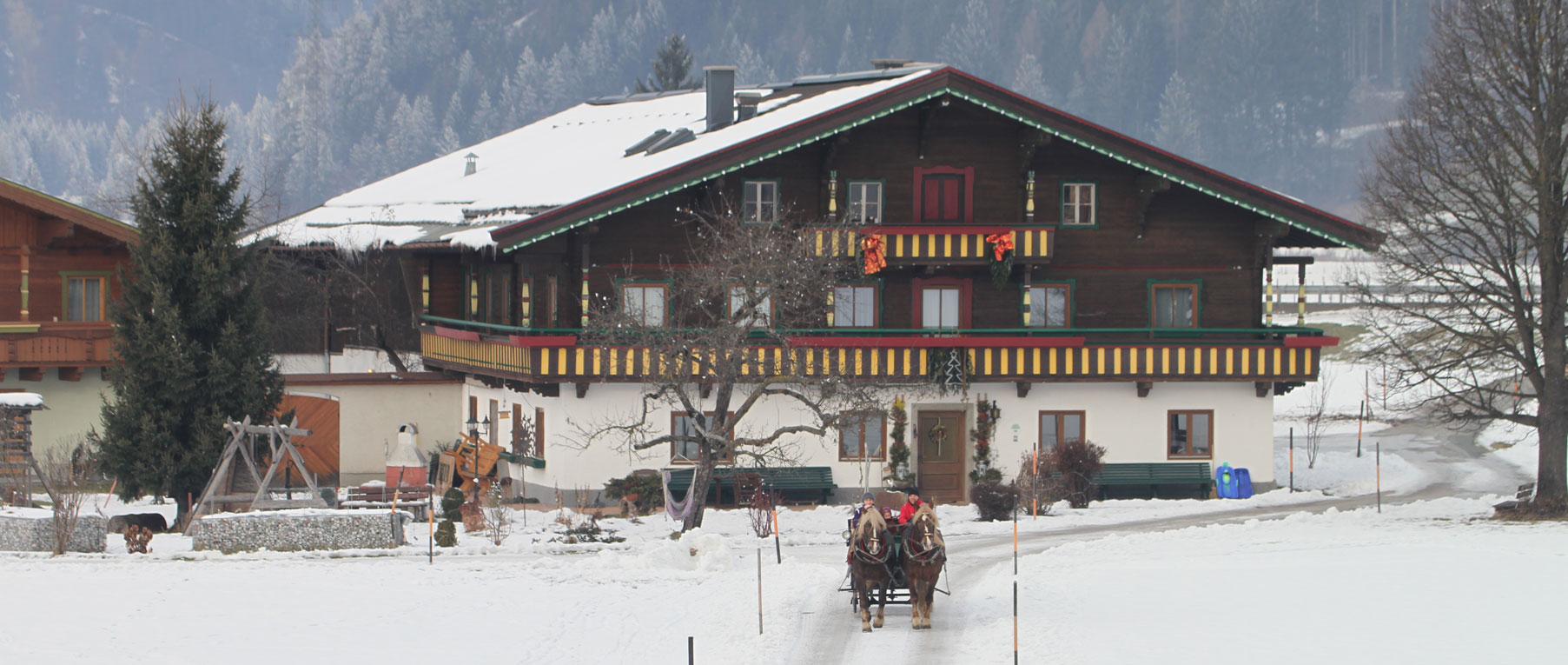 Winterurlaub in Saalfelden am Bauernhof